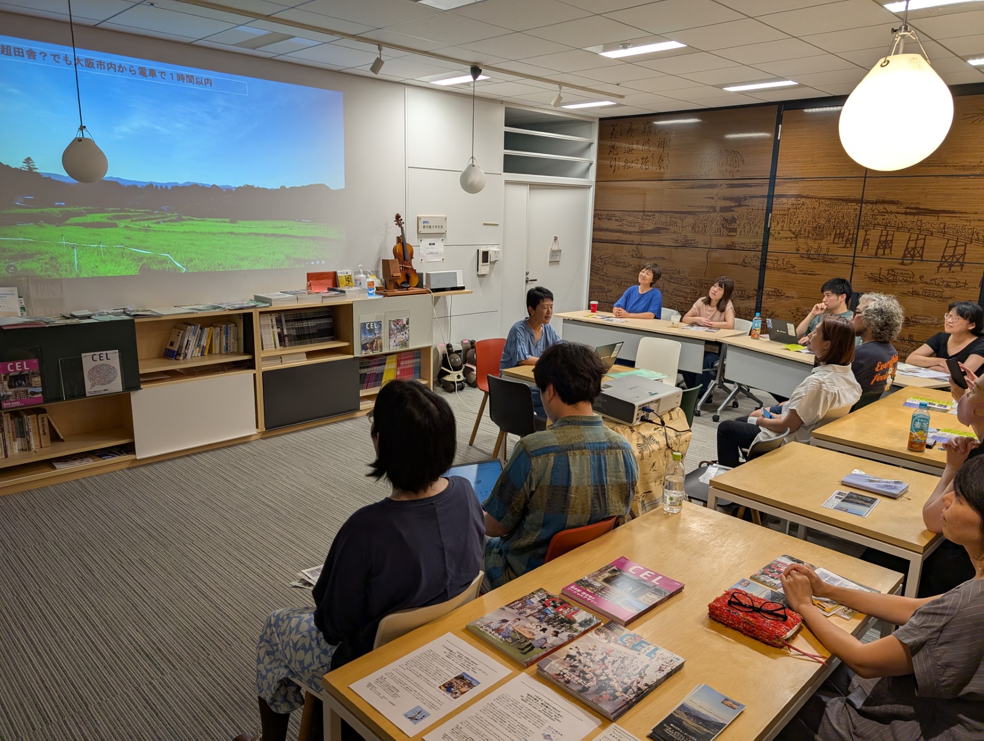 川西市笹部での学びの場づくり